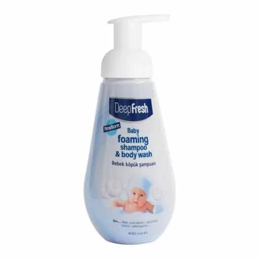 DeepFresh Baby Foaming Shampoo&Body Wash 400ml Blue