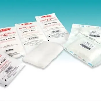 Damla Sağlık Steril Pamuklu Ped 10cm x 15cm