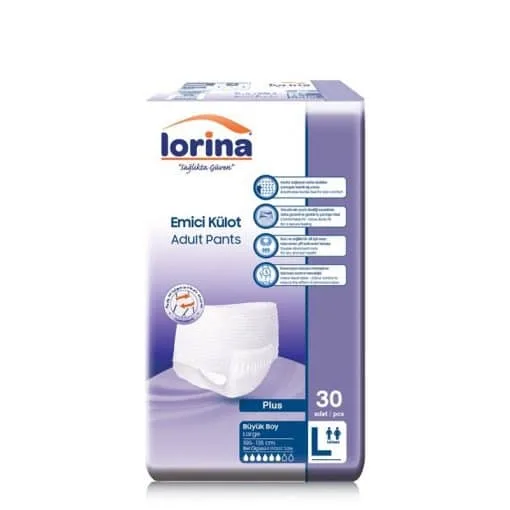 Lorina Yetişkin Large Emici Külot 30'lu
