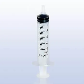 Ayset 5ml 3 Parçalı Yeşil Enjektör
