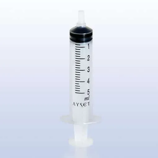 Ayset 5ml 3 Parçalı Yeşil Enjektör