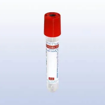 Ayset 9ml ZS Aktivatörlü Kırmızı Vakumlu Kan Alma Tüpü 100'lü