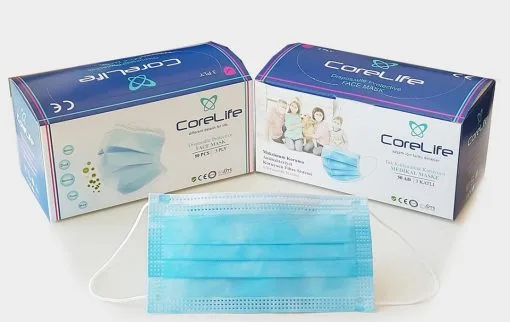 Corelife 3 Katlı Meltblownlu Cerrahi Maske 50 Adet