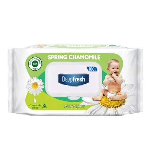 DeepFresh Spring Chamomile Baby Islak Mendil 100 Yaprak