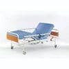 2 Motorlu Tabanca Korkuluklu Hasta Karyolası H222-D (Antidekübit Lazer Kesim Sıvı Geçirmez Kılıflı Yatak Dahil 12cm)