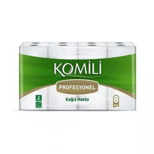 Komili Kağıt Rulo Havlu 3x8 24'lü Paket