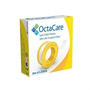 OctaCare İpek Tıbbi Plaster 5m x 1