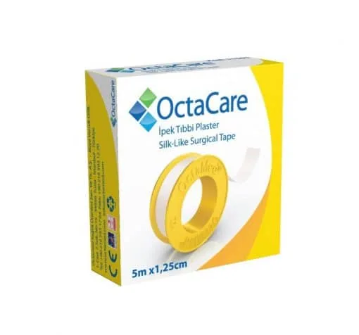 OctaCare İpek Tıbbi Plaster 5m x 1