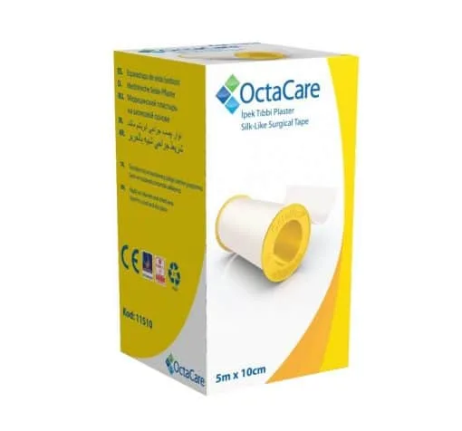 OctaCare İpek Tıbbi Plaster 5m x 10cm