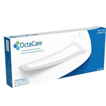 OctaCare Nonwoven Steril Pedli Esnek Yara Örtüsü 9cm x 25cm