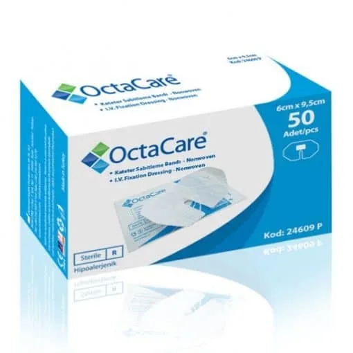 OctaCare Pedli Kateter Sabitleme Bandı 6cm x 9