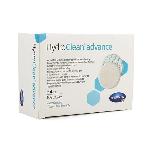 Hartmann HydroClean Advance - Otolitik Debridman Pedi 4cm Yuvarlak Tekli Steril Paket