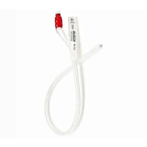 Rüsch 2 Yollu Silikon Foley Sonda 18 FR - 40 cm Steril Tekli Paket