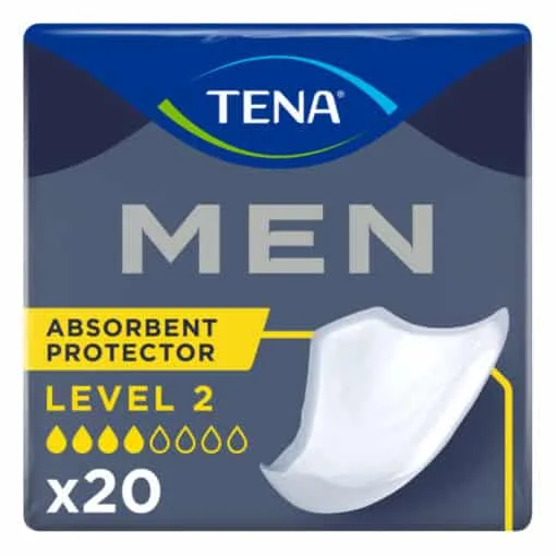 TENA Men Level-2, Erkek Mesane Pedi, 4 Damla, 20'li Paket