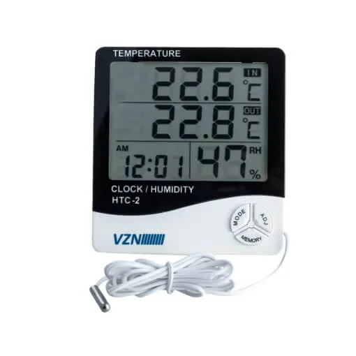 VZN HTC-2 Termometre ve Nem Ölçer İç ve Dış Mekan