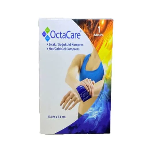 Octacare Sıcak / Soğuk Kılıflı Jel Kompres 13x13 cm