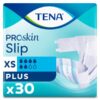 TENA ProSkin Slip Plus Bel Bantlı Hasta Bezi, En Küçük Boy (XS), 6 Damla, 30'lu Paket