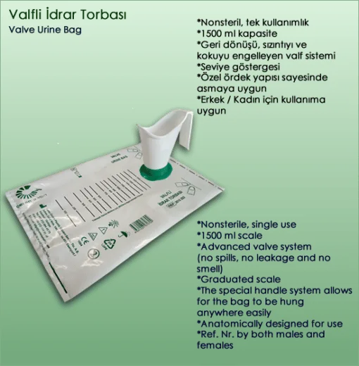 Ceren Valfli İdrar Torbası