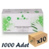 Has-Pet Lateks Muayene Eldiveni Pudrasız Medium 100’lü 10 Paket 1000 Adet