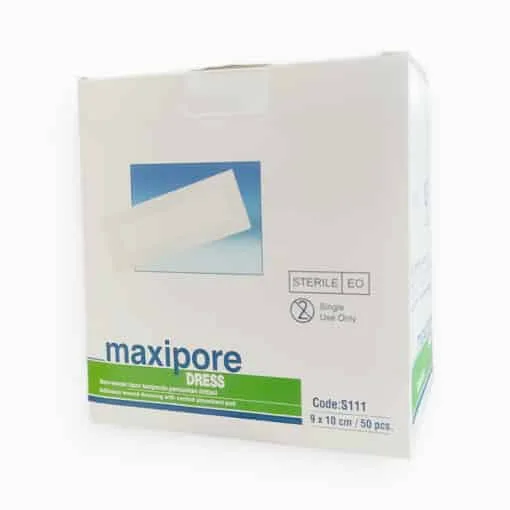 Maxipore Dress Non-Woven Hazır Tamponlu Yara Örtüsü 9cm x 10cm Tekli Steril Paket