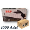 BRP Siyah Nitril Pudrasız Eldiven Small 100'lü 10 Paket 1000 Adet