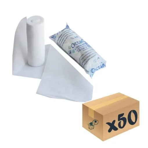 OctaCare Elastik Sargı Bezi 10cm x 4m 50 Adet