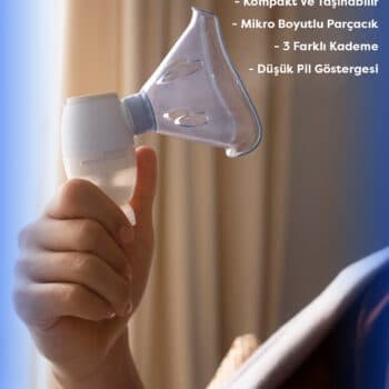 VZN Yeni Nesil Taşınabilir Mesh Nebulizatör LT-N200