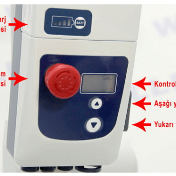 Wollex WG-L520 Motorlu Hasta Taşıma Transfer Lifti