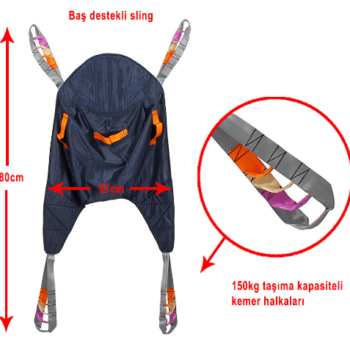 Wollex WG-L520 Motorlu Hasta Taşıma Transfer Lifti