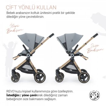 Basel Health Revo 5 İn 1 Travel Bebek Arabası
