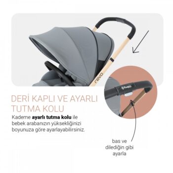 Basel Health Revo 5 İn 1 Travel Bebek Arabası