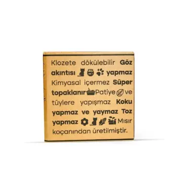 14 Litre Kedi Kumu – Tuvalete Atılabilir, Doğayla Uyumlu Temizlik!