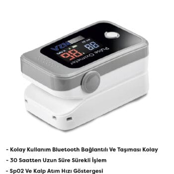 VZN Çok Fonksiyonlu Bluetooth Pulse Oksimetre