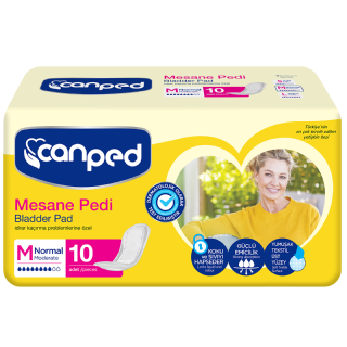 Canped Kadın Mesane Pedi Medium 10'lu