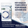 Med-Cover Bariyer Kremli Kese – Temizlik ve Koruma Bir Arada 10'lu 5 Paket