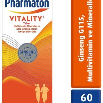 Alternative view of Pharmaton Vitality Günlük Multivitamin & Ginseng Formülü 60 Tablet