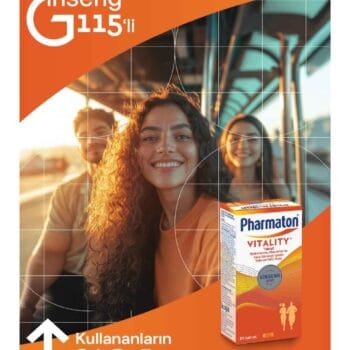 Pharmaton Vitality Günlük Multivitamin & Ginseng Formülü 60 Tablet