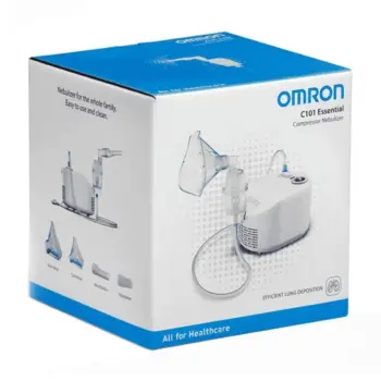 Alternative view of Omron C101 Essential Kompresörlü Nebulizatör – Tüm Aile için Etkili Solunum Yardımı