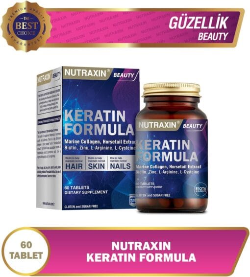 Nutraxin Beauty Keratin Formula 60 Tablet