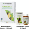Arkopharma DTX Balance 20 Ampül + Ananas 45 Kapsül – Doğal Detoks ve Metabolizma Desteği
