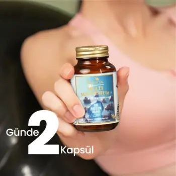 Kiperin 5X Çoklu Magnezyum 60 Kapsül Taurat – Bisglisinat – Malat – Sitrat – L-Treonat Formlarıyla