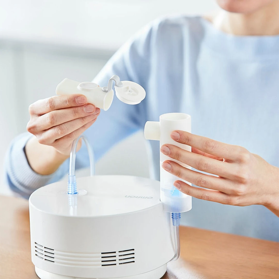 Omron C28P Kompresörlü Nebülizatör – Aile Boyu Etkili Solunum Tedavisi - Görsel 5