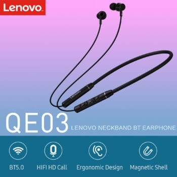 Alternative view of Lenovo QE03 Kablosuz Kulaklık Bt5.0 Manyetik Boyun