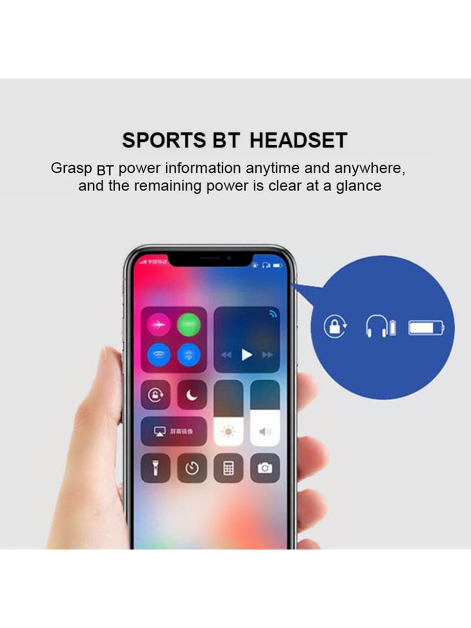 Lenovo QE03 Kablosuz Kulaklık Bt5.0 Manyetik Boyun - Görsel 3