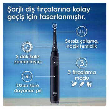 Oral-B iO 2 Şarjlı Diş Fırçası - Siyah