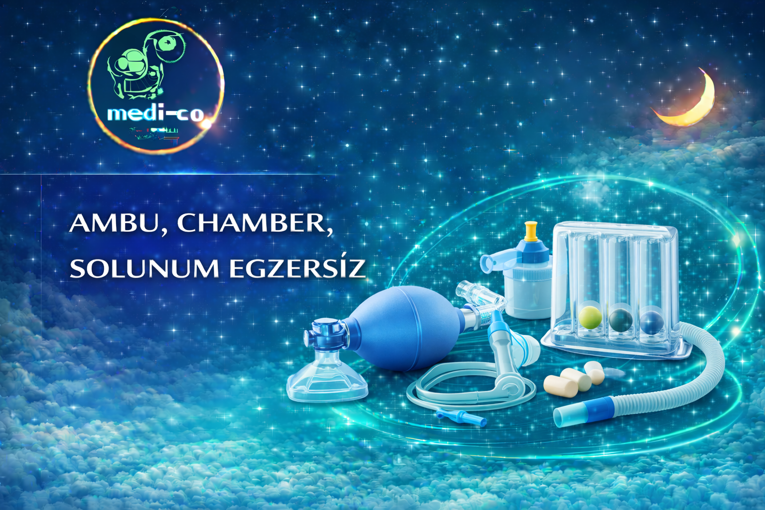Ambu, Chamber, Solunum Egzersiz