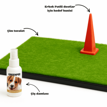 GreenPee Pro Akıllı Çim Tuvalet® — 61 × 81 cm