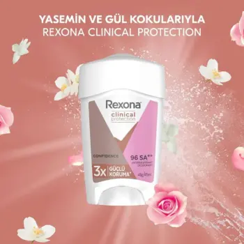 Rexona Clinical Protection Confidence Kadın Stick Deodorant 45ml
