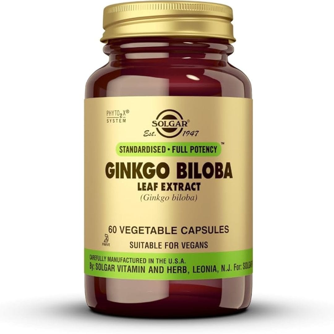 Solgar Ginkgo Biloba Leaf Extract 60 Kapsül