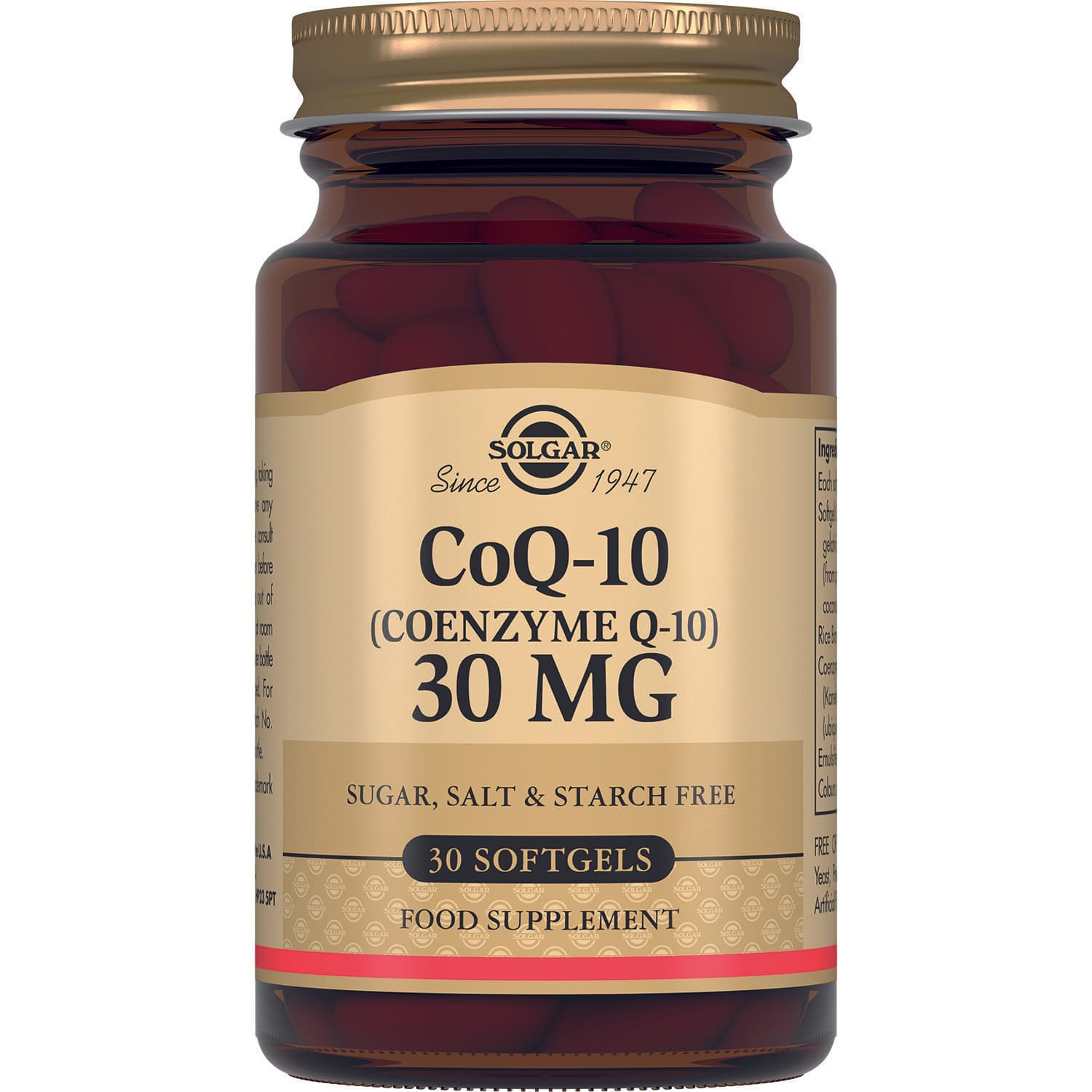 Solgar CoQ-10 30 mg 30 Softgel